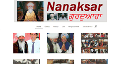 Desktop Screenshot of nanaksar.co.in